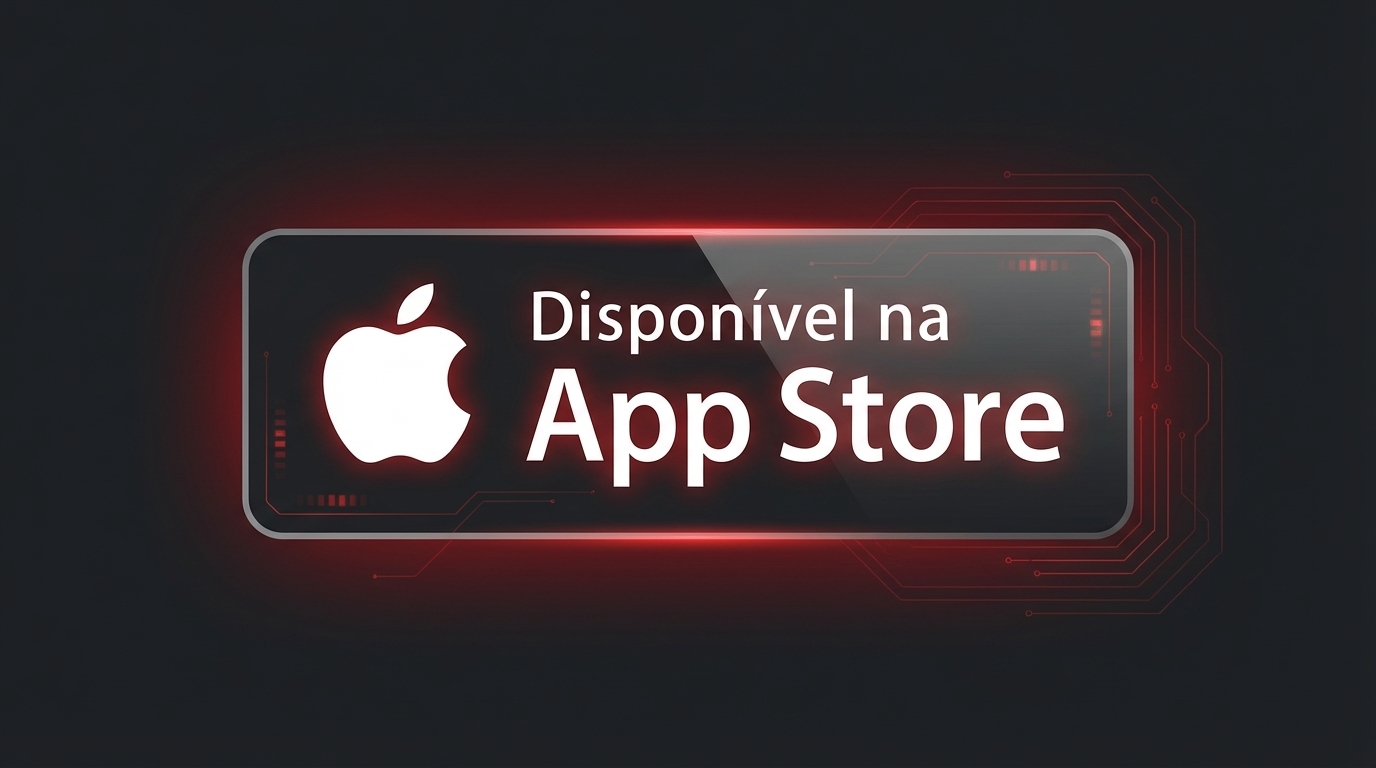 botão baixar aplicativo na app store ios rastreamento de frotas trackerbr